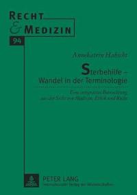 bokomslag Sterbehilfe - Wandel in der Terminologie