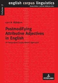 bokomslag Postmodifying Attributive Adjectives in English