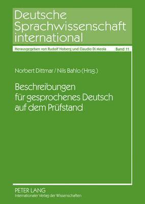 bokomslag Beschreibungen Fuer Gesprochenes Deutsch Auf Dem Pruefstand