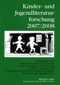 bokomslag Kinder- Und Jugendliteraturforschung 2007/2008