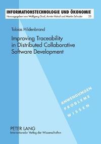 bokomslag Improving Traceability in Distributed Collaborative Software Development
