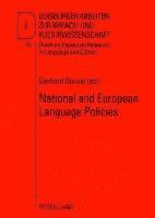 bokomslag National and European Language Policies