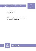 bokomslag Die Verpfaendung Von Gmbh-Geschaeftsanteilen