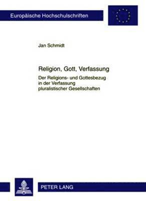 Jan Schmidt - Religion, Gott, Verfassung, Häftad