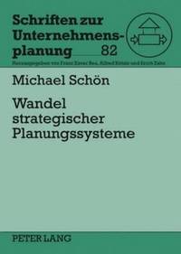 bokomslag Wandel Strategischer Planungssysteme