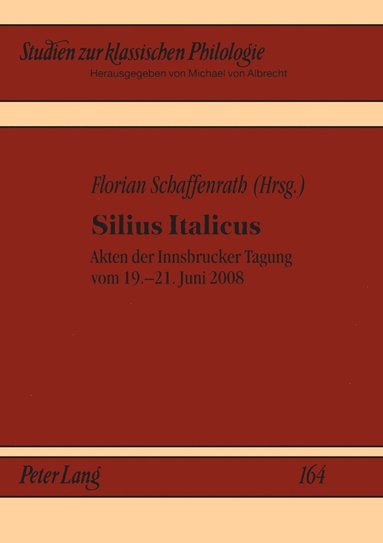 bokomslag Silius Italicus