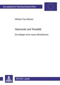 bokomslag Harmonik Und Tonalitaet