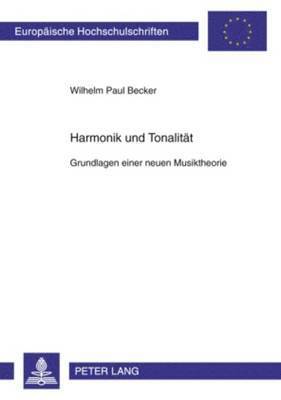 Harmonik Und Tonalitaet 1