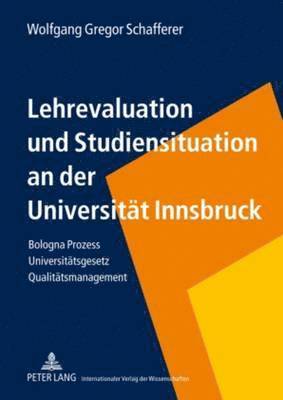 bokomslag Lehrevaluation Und Studiensituation an Der Universitaet Innsbruck