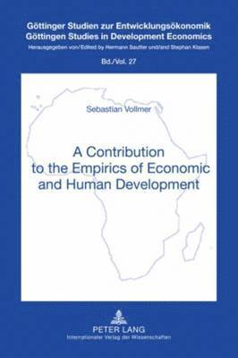 Contribution to the Empirics of Economic and Human Development
