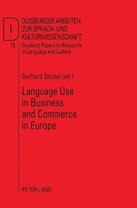 bokomslag Language Use in Business and Commerce in Europe