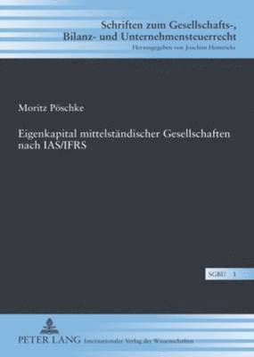 bokomslag Eigenkapital Mittelstaendischer Gesellschaften Nach Ias/Ifrs