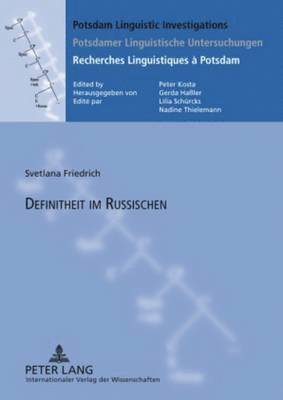 Svetlana Friedrich, Peter Kosta - Definitheit Im Russischen, Inbunden