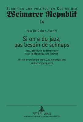 bokomslag Si on a Du Jazz, Pas Besoin de Schnaps