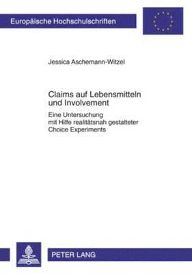 Claims Auf Lebensmitteln Und Involvement 1