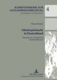 bokomslag Gluecksspielsucht in Deutschland