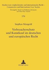 bokomslag Verbraucherschutz und Kunstkauf im deutschen und europaeischen Recht