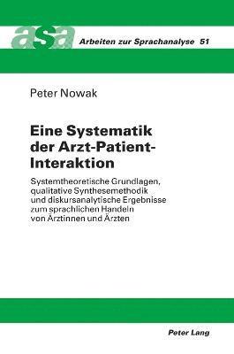 bokomslag Eine Systematik der Arzt-Patient-Interaktion