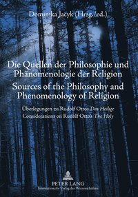 bokomslag Die Quellen der Philosophie und Phaenomenologie der Religion- Sources of the Philosophy and Phenomenology of Religion