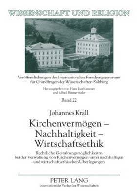 bokomslag Kirchenvermoegen - Nachhaltigkeit - Wirtschaftsethik