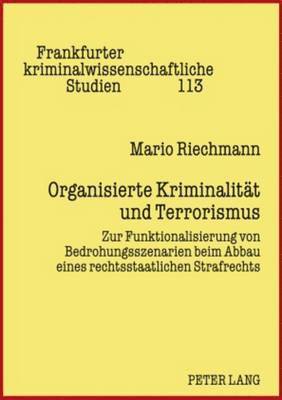 Organisierte Kriminalitaet Und Terrorismus 1