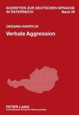 bokomslag Verbale Aggression