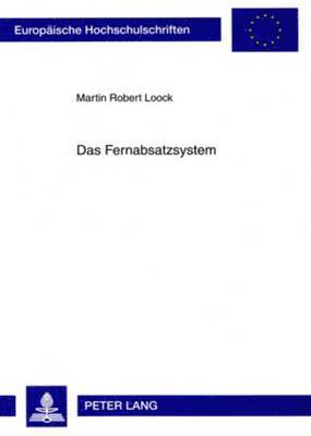 bokomslag Das Fernabsatzsystem