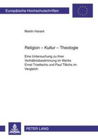 bokomslag Religion - Kultur - Theologie