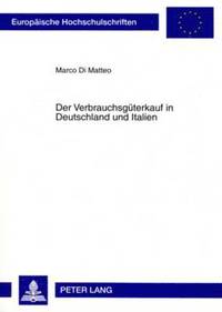 bokomslag Der Verbrauchsgueterkauf in Deutschland Und Italien