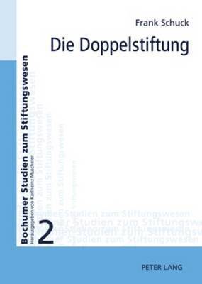 Frank Schuck, Fundare E V - Die Doppelstiftung, Inbunden