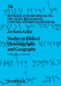 bokomslag Studies in Biblical Historiography and Geography