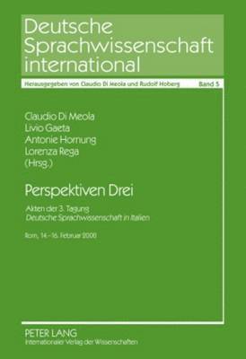 Claudio Di Meola, Livio Gaeta, Antonie Hornung, Lorenza Rea - Perspektiven Drei, Inbunden
