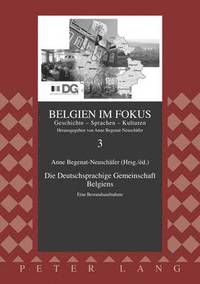 bokomslag Die Deutschsprachige Gemeinschaft Belgiens
