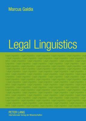 Legal Linguistics 1