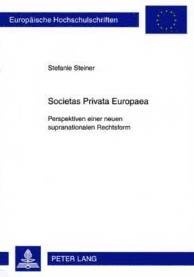 Societas Privata Europaea 1