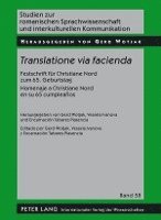 bokomslag Translatione via facienda