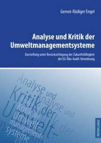 bokomslag Analyse Und Kritik Der Umweltmanagementsysteme