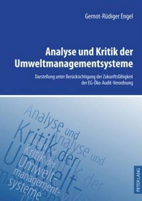 bokomslag Analyse Und Kritik Der Umweltmanagementsysteme