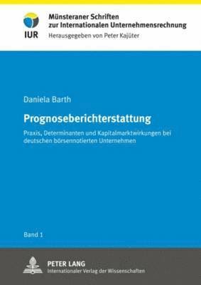 Prognoseberichterstattung 1