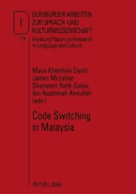 bokomslag Code Switching in Malaysia