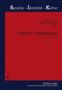 bokomslag Testo E Traduzione