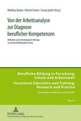 bokomslag Von Der Arbeitsanalyse Zur Diagnose Beruflicher Kompetenzen