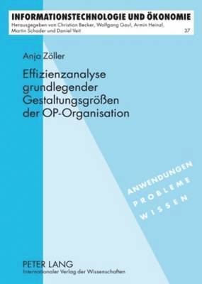 bokomslag Effizienzanalyse Grundlegender Gestaltungsgroeen Der Op-Organisation