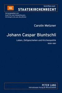 bokomslag Johann Caspar Bluntschli