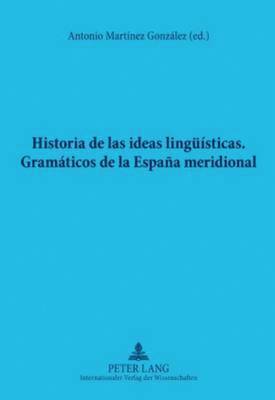 bokomslag Historia de Las Ideas Linguesticas