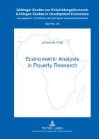 Econometric Analysis in Poverty Research