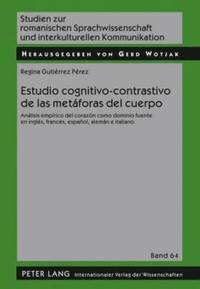 bokomslag Estudio Cognitivo-Contrastivo de Las Metforas del Cuerpo