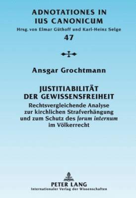 bokomslag Justitiabilitaet der Gewissensfreiheit