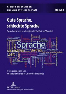 Michael Elmentaler, Ulrich Hoinkes - Gute Sprache, Schlechte Sprache, Inbunden