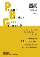 bokomslag Literarische Erfahrungsräume